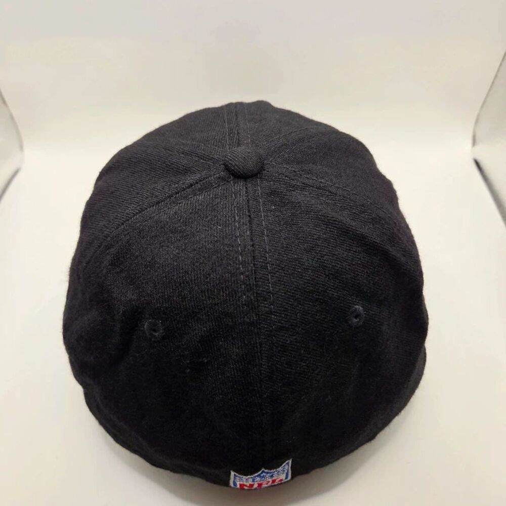 Vintage 90s Nike Team Atlanta Falcons Super Bowl xxxiii Fitted Hat 7 3/4 Sample - Picture 5 of 12
